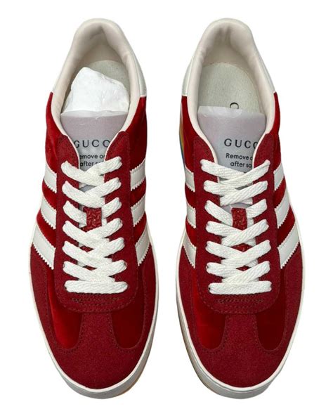 gucci adidas gazelle platform|gucci adidas t shirts.